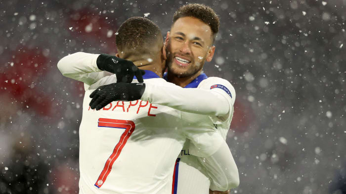 Neymar and Kylian Mbappe help PSG to the Champions League semifinals